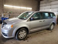 Salvage cars for sale from Copart Angola, NY: 2014 Dodge Grand Caravan SE