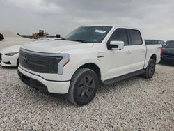 Salvage cars for sale at Temple, TX auction: 2022 Ford F150 Lightning PRO