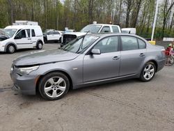 Salvage cars for sale at East Granby, CT auction: 2008 BMW 535 XI