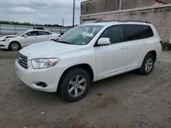 Toyota Highlander salvage cars for sale: 2010 Toyota Highlander