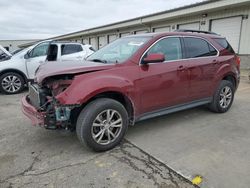 Vehiculos salvage en venta de Copart Louisville, KY: 2017 Chevrolet Equinox LT