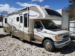 Salvage cars for sale from Copart West Warren, MA: 2003 Gfst 2003 Ford Econoline E450 Super Duty Cutaway Van