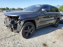 Salvage cars for sale at Riverview, FL auction: 2015 Jeep Grand Cherokee Overland
