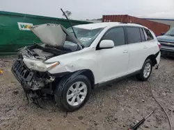 Salvage cars for sale from Copart Hueytown, AL: 2013 Toyota Highlander Base