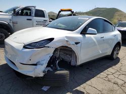 Salvage cars for sale at Colton, CA auction: 2022 Tesla Model Y