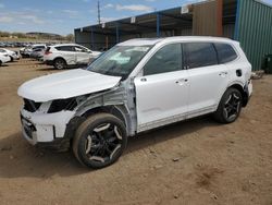 Salvage cars for sale at Colorado Springs, CO auction: 2024 KIA Telluride S