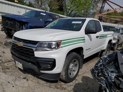 Chevrolet salvage cars for sale: 2021 Chevrolet Colorado