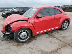 Vehiculos salvage en venta de Copart Grand Prairie, TX: 2012 Volkswagen Beetle