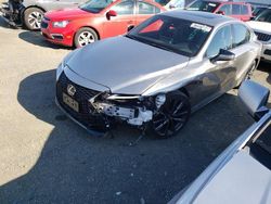 Salvage cars for sale at Vallejo, CA auction: 2022 Lexus IS 350 F-Sport