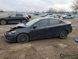 Salvage cars for sale from Copart London, ON: 2014 Dodge Dart SXT