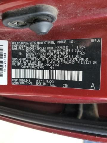 2006 Toyota Sienna XLE