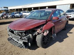 Nissan Sentra S Vehiculos salvage en venta: 2017 Nissan Sentra S