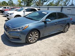 Salvage cars for sale from Copart Riverview, FL: 2015 Hyundai Sonata Sport