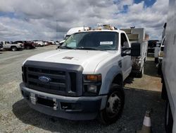 Salvage trucks for sale at San Diego, CA auction: 2008 Ford F450 Super Duty