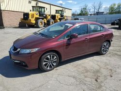 Honda Civic exl salvage cars for sale: 2013 Honda Civic EXL