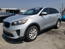 Salvage cars for sale from Copart Sun Valley, CA: 2019 KIA Sorento LX