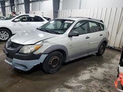 Salvage cars for sale from Copart Ham Lake, MN: 2004 Pontiac Vibe