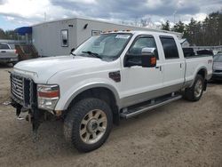 Salvage cars for sale from Copart Lyman, ME: 2010 Ford F250 Super Duty