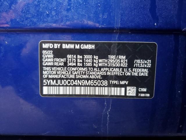 2022 BMW X5 M