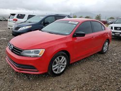 Volkswagen Jetta Base salvage cars for sale: 2015 Volkswagen Jetta Base