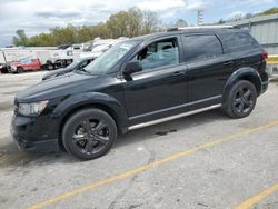 Salvage cars for sale at Rogersville, MO auction: 2020 Dodge Journey Crossroad