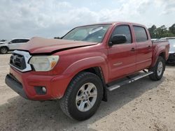 Salvage trucks for sale at Houston, TX auction: 2012 Toyota Tacoma Double Cab Prerunner