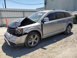 Salvage cars for sale from Copart Jacksonville, FL: 2016 Dodge Journey Crossroad