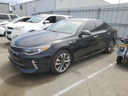 Salvage cars for sale at Vallejo, CA auction: 2016 KIA Optima SXL