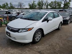 Carros dañados por granizo a la venta en subasta: 2012 Honda Civic LX