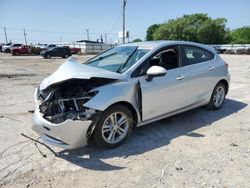 Salvage cars for sale from Copart Oklahoma City, OK: 2017 Chevrolet Cruze LT