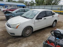 Salvage cars for sale from Copart Wichita, KS: 2011 Ford Focus SE