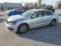 Volkswagen salvage cars for sale: 2015 Volkswagen Passat S