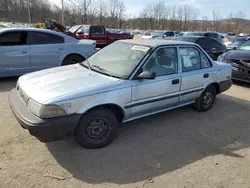 Vehiculos salvage en venta de Copart Marlboro, NY: 1990 Toyota Corolla DLX