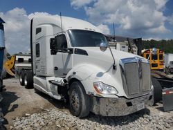 Salvage trucks for sale at Florence, MS auction: 2017 Kenworth Construction T680