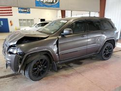 Salvage cars for sale at Angola, NY auction: 2017 Jeep Grand Cherokee Laredo