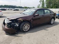 Salvage cars for sale from Copart Dunn, NC: 2013 Chrysler 200 Touring