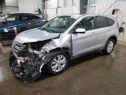 Salvage cars for sale from Copart Ham Lake, MN: 2013 Honda CR-V EX