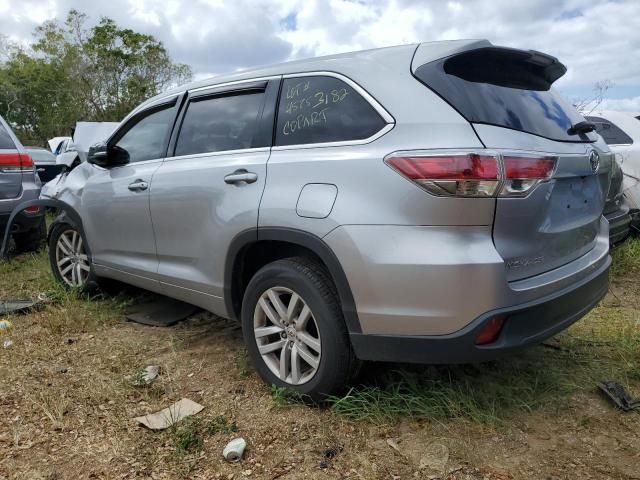 2015 Toyota Highlander LE