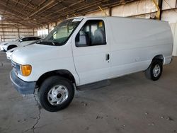 Ford salvage cars for sale: 2006 Ford Econoline E250 Van