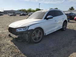 Salvage cars for sale at Sacramento, CA auction: 2018 Audi SQ5 Premium Plus