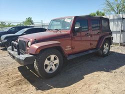 Jeep Wrangler salvage cars for sale: 2007 Jeep Wrangler Sahara