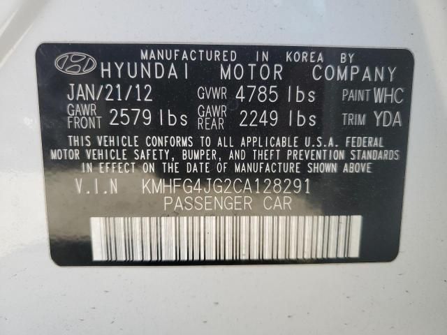 2012 Hyundai Azera GLS