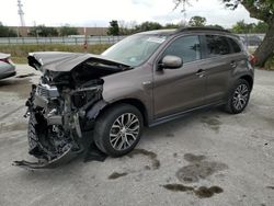 Salvage cars for sale from Copart Orlando, FL: 2017 Mitsubishi Outlander Sport SEL