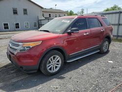 Salvage cars for sale at York Haven, PA auction: 2014 Ford Explorer XLT