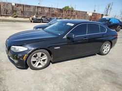Salvage cars for sale from Copart Wilmington, CA: 2011 BMW 528 I