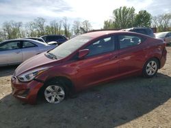 Salvage cars for sale from Copart Baltimore, MD: 2016 Hyundai Elantra SE