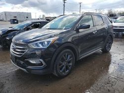Salvage cars for sale from Copart Chicago Heights, IL: 2017 Hyundai Santa FE Sport