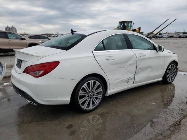 2018 Mercedes-Benz CLA 250