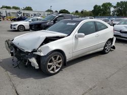 Mercedes-Benz c 230k Sport Coupe salvage cars for sale: 2003 Mercedes-Benz C 230K Sport Coupe