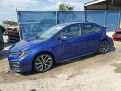 Toyota Corolla SE salvage cars for sale: 2020 Toyota Corolla SE